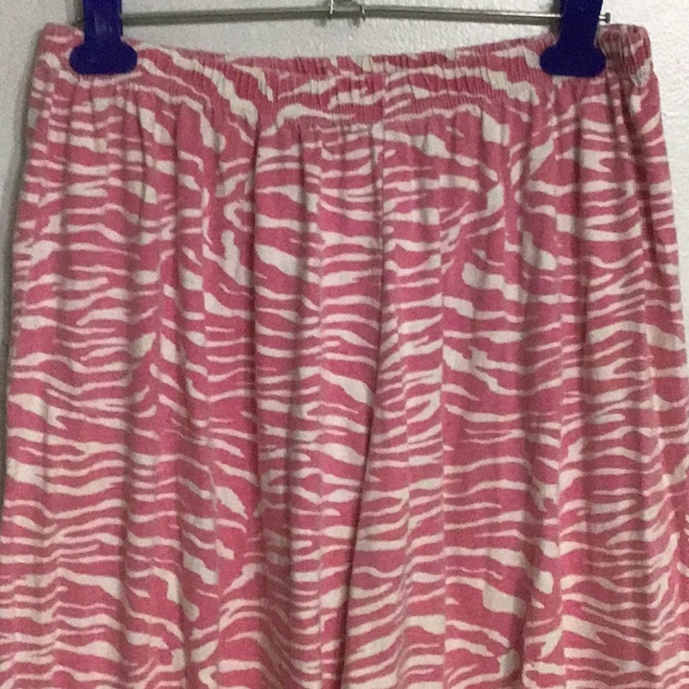 Joe Boxer Bottoms Pink and White Animal Print